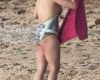 Hayden Panettiere in Swimsuit at a Beach in Barbados