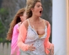 Kate Upton at The Other Woman Movie Set in West Hampton