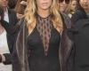 Abbey Clancy Braless In See Through Dress