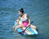 Farrah Abraham In Bikini – Paddleboarding In Fiji 