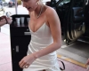 Hailey Baldwin Tits Out For Church Of The Day 