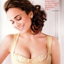 Alice Braga In Skinned Sleeveless With Ruffle Bust All People Photo
