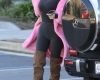 Khloe Kardashian Camel Toe in a Tight Jumpsuit