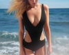 Toni Garrn Models Swimwear For Allsisters