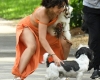 camila cabello struggle with his dog while out on a walk in miami florida 02