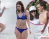 Lorde Splashes Around The Beach in New Zealand