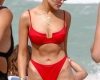 Olivia Culpo Red Bikini Sexy 019